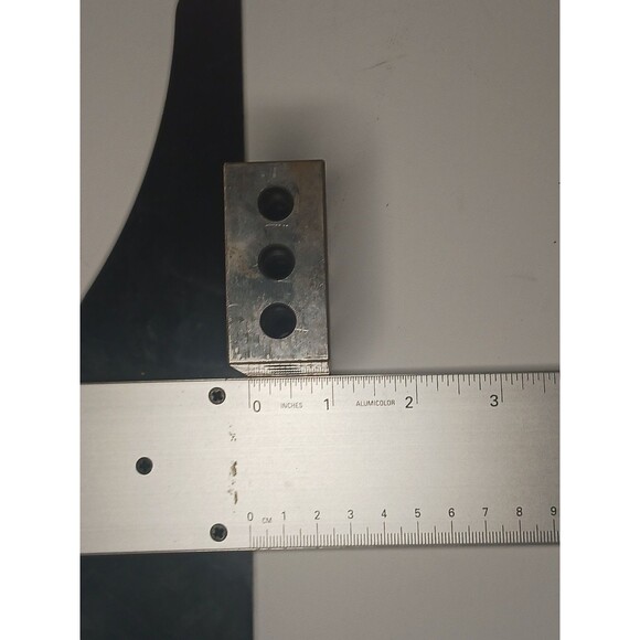 1-2-3 123 Machinist Tool Tooling Blocks in Wood Box Setup Vintage China - Picture 2 of 6